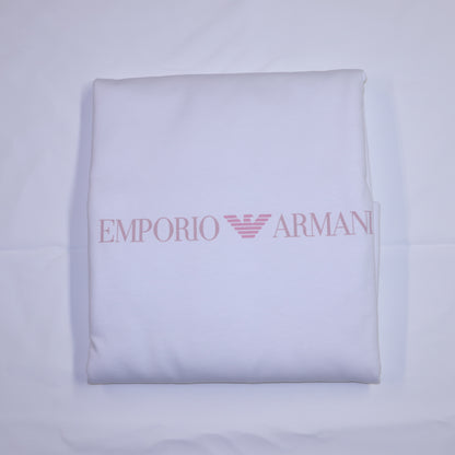 Armani Junior Baby Blanket w/ Pattern Logo