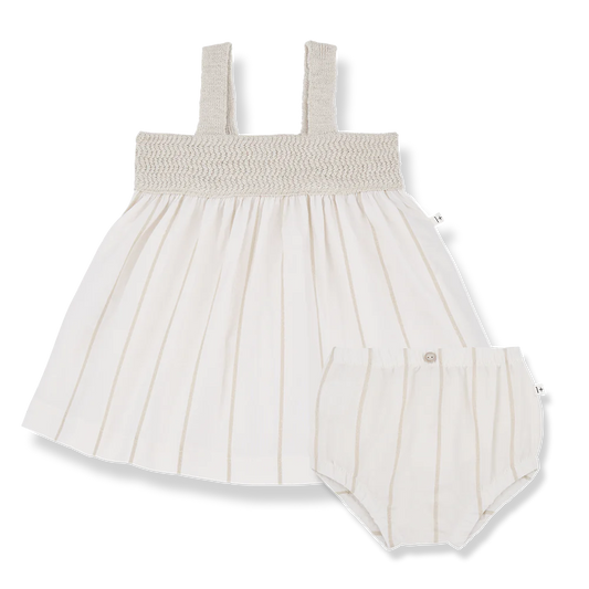 One + Family Anetta Dress + Bloomer