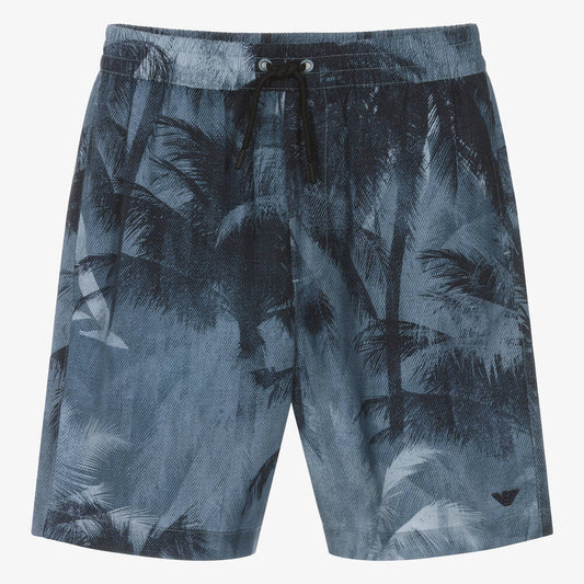Armani Junior Baby Palm Tree Print Shorts