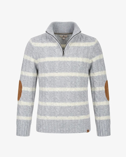 Appaman Quarter Zip Cabled Sweater