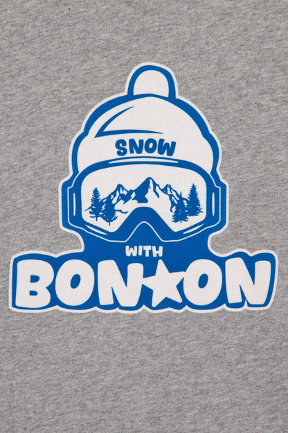 Bon Ton LS Snow Logo T-shirt