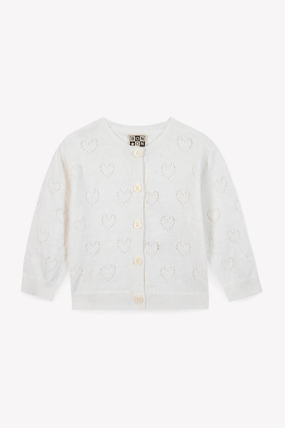 Bon Ton Lilet Hearts Cardigan