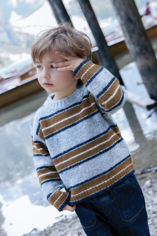 Bon Ton Milton Striped Sweater