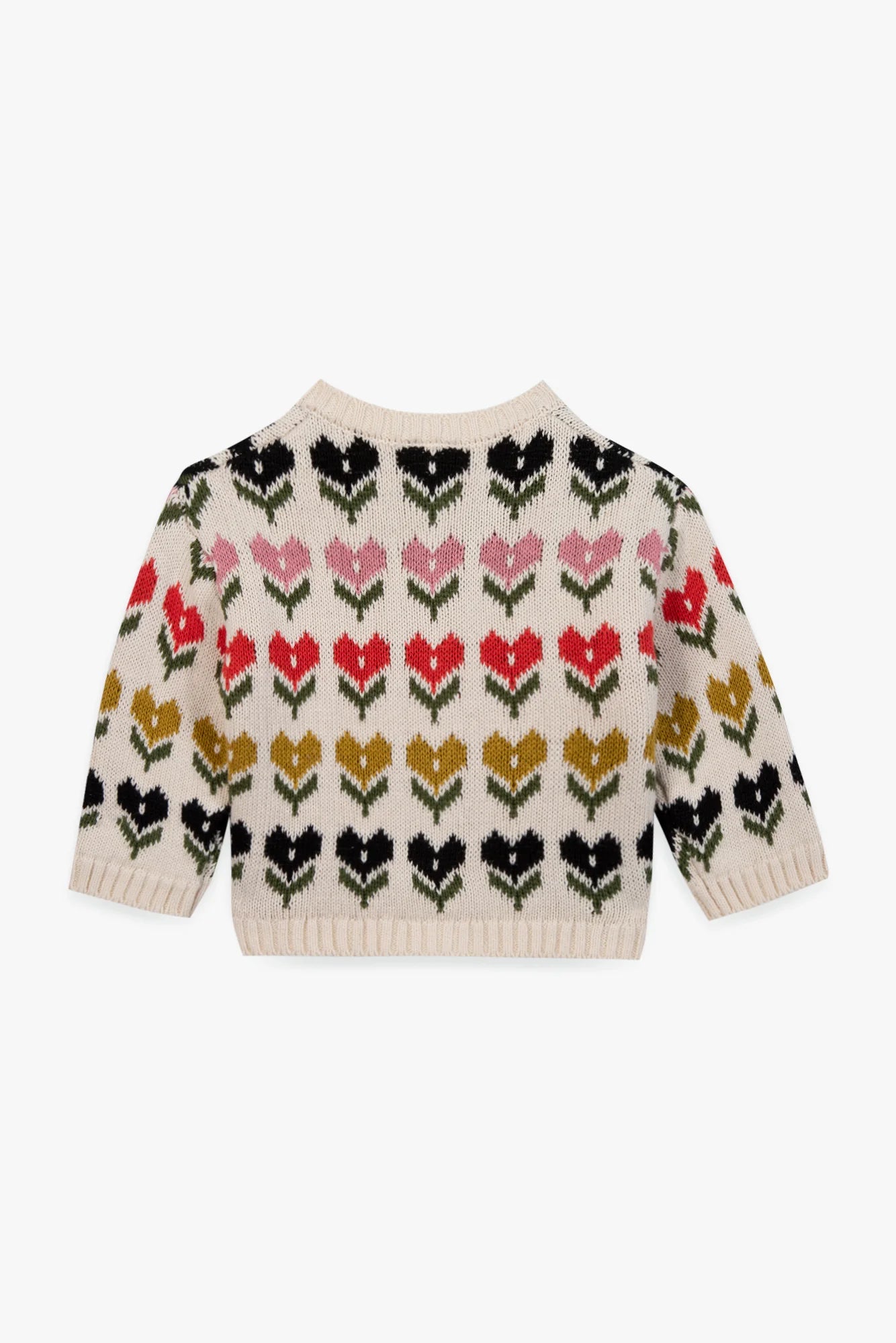 Bon Ton Baby Tulip Hearts Cardigan