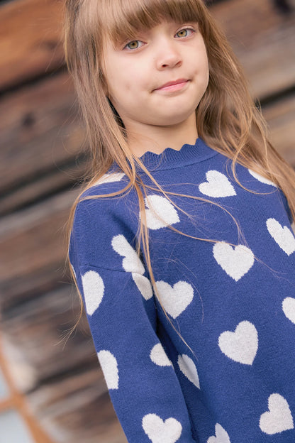 Bon Ton Hearts Print Mila Dress