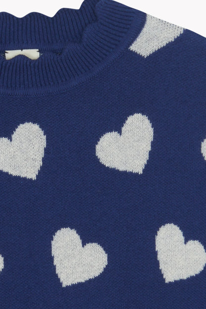 Bon Ton Hearts Print Mila Dress