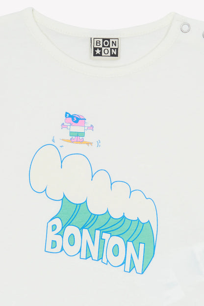 Bon Ton TS Tuba Wave Logo T-shirt