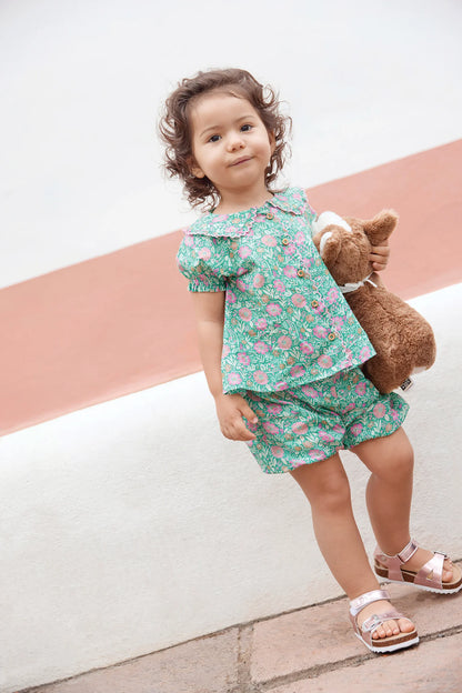 Bon Ton Aria Bombe Top & Bloomer Set