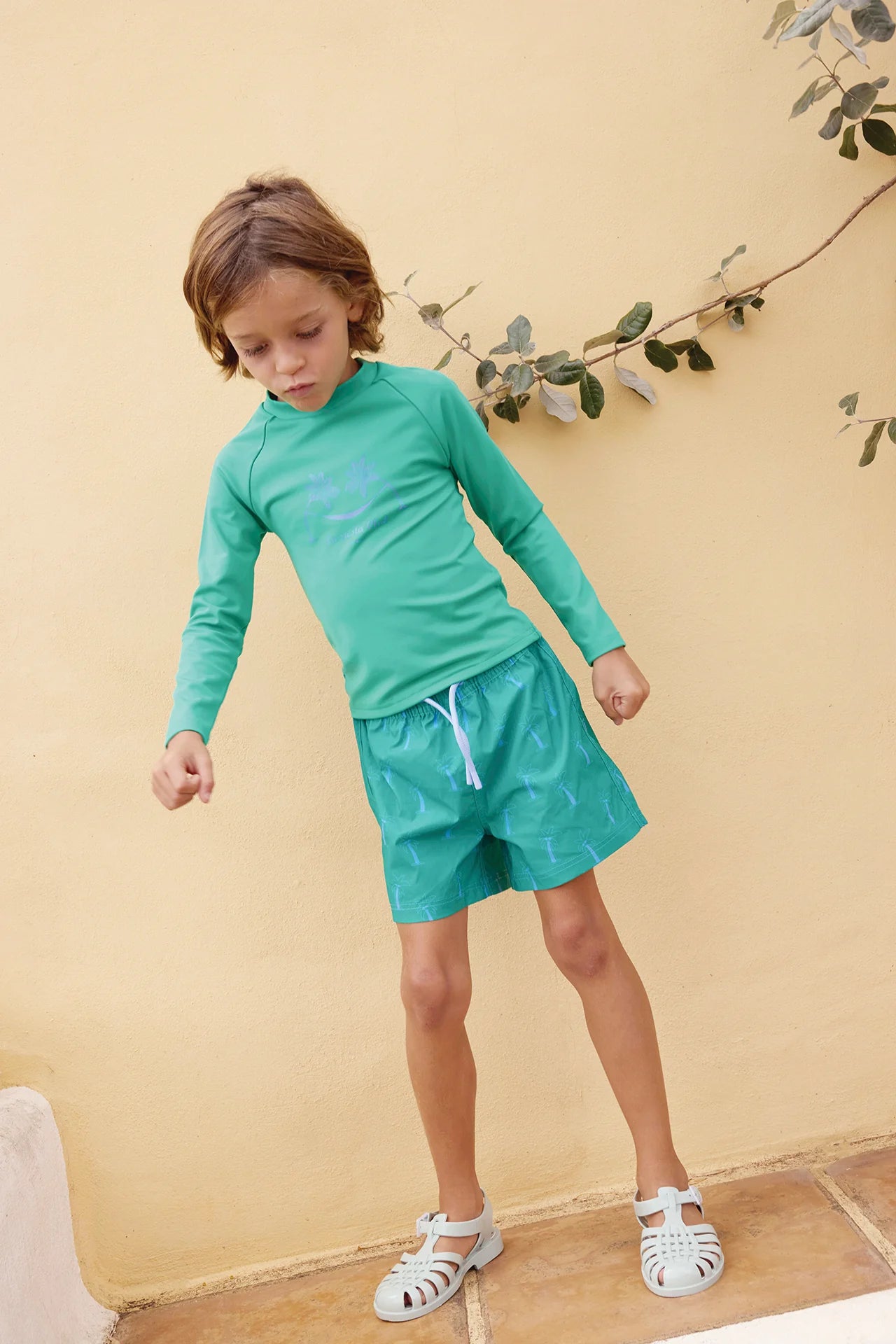Bon Ton Locean Palm Swim Trunk