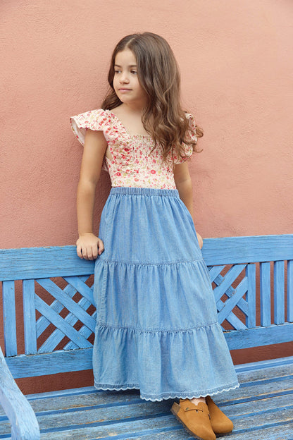 Bon Ton Celine Denim Skirt