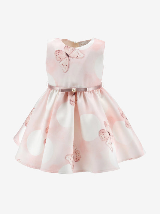 Monnalisa Baby Girl Butterfly Dress