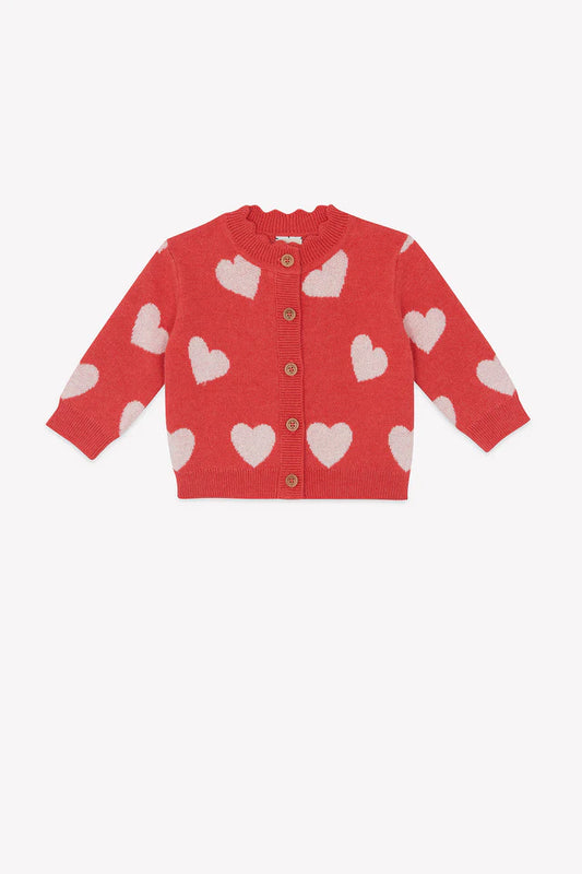 Bon Ton Mina Hearts Cardigan