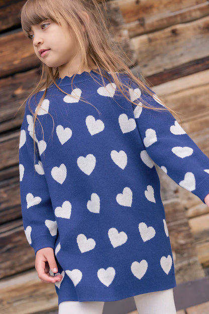 Bon Ton Hearts Print Mila Dress