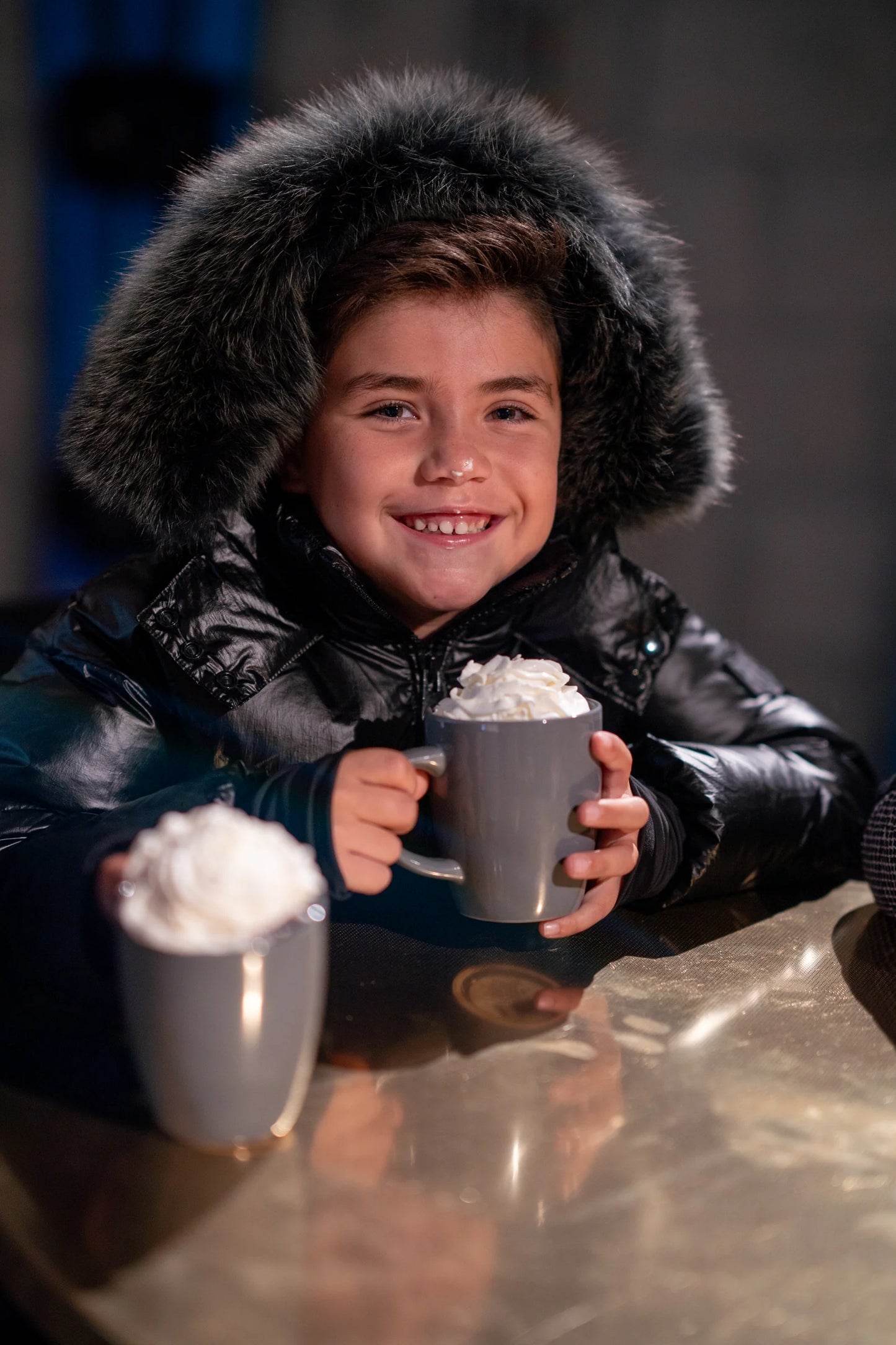 Scotch Bonnet Bomber Jacket w/ Fur Hood