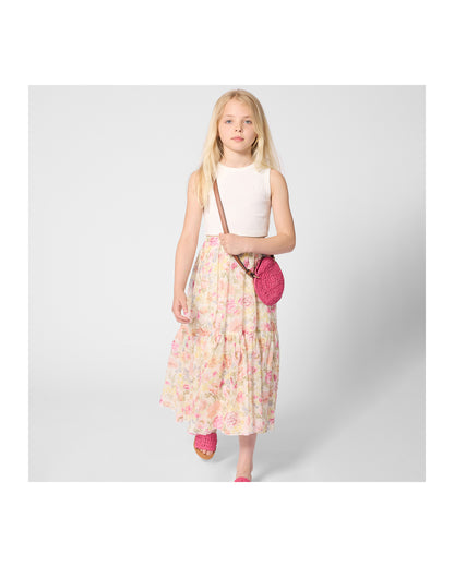 Chloe Floral Print Maxi Skirt