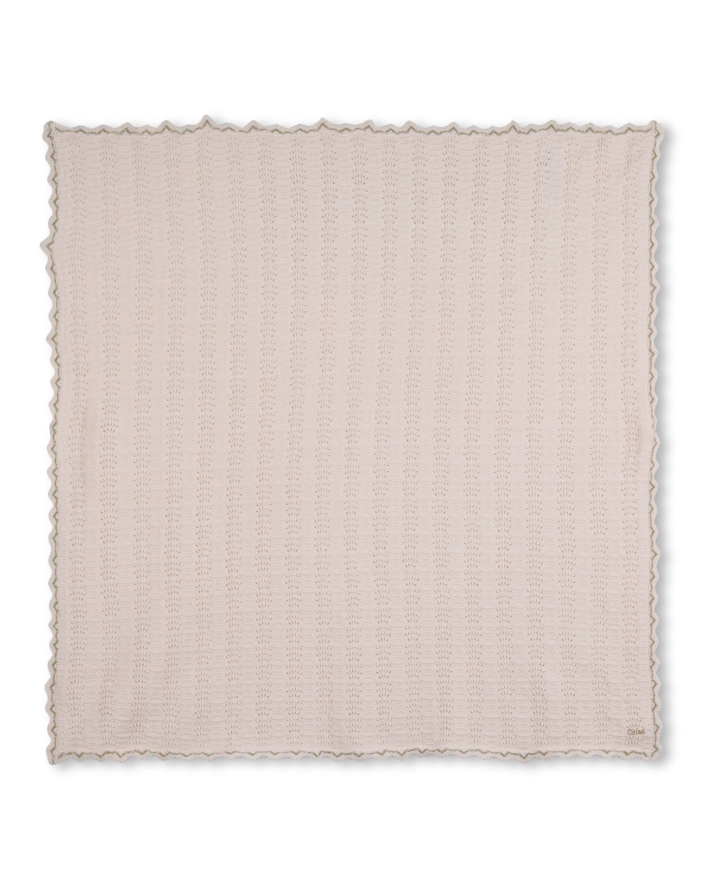 Chloe Fancy Knit Baby Blanket