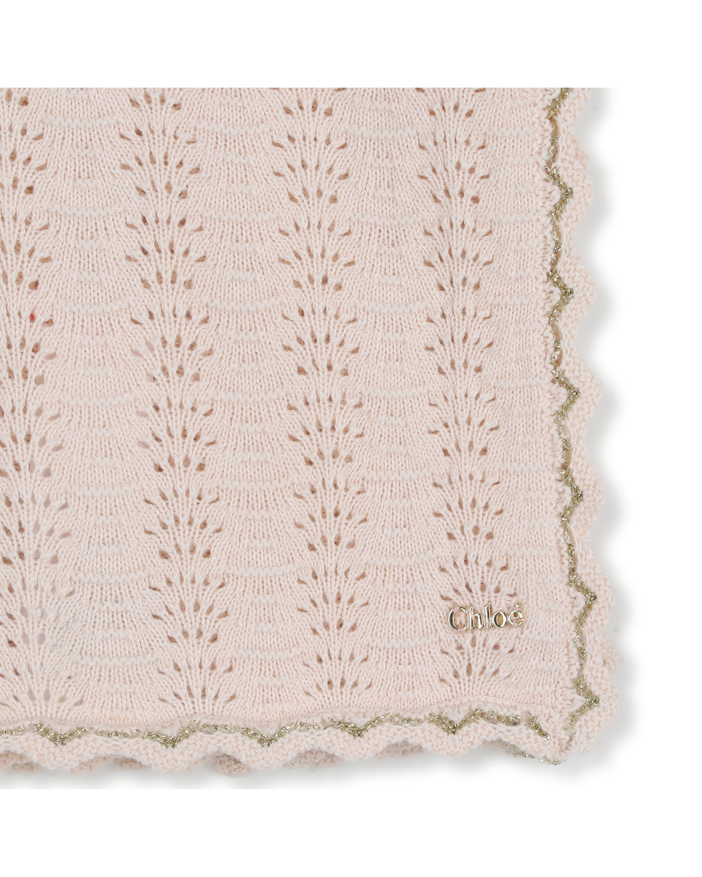 Chloe Fancy Knit Baby Blanket