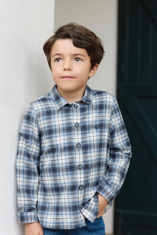 Tartine LS Plaid Button Up Shirt