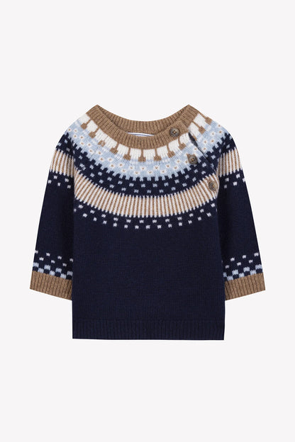 Tartine Boy's Pull Over Ski Sweater