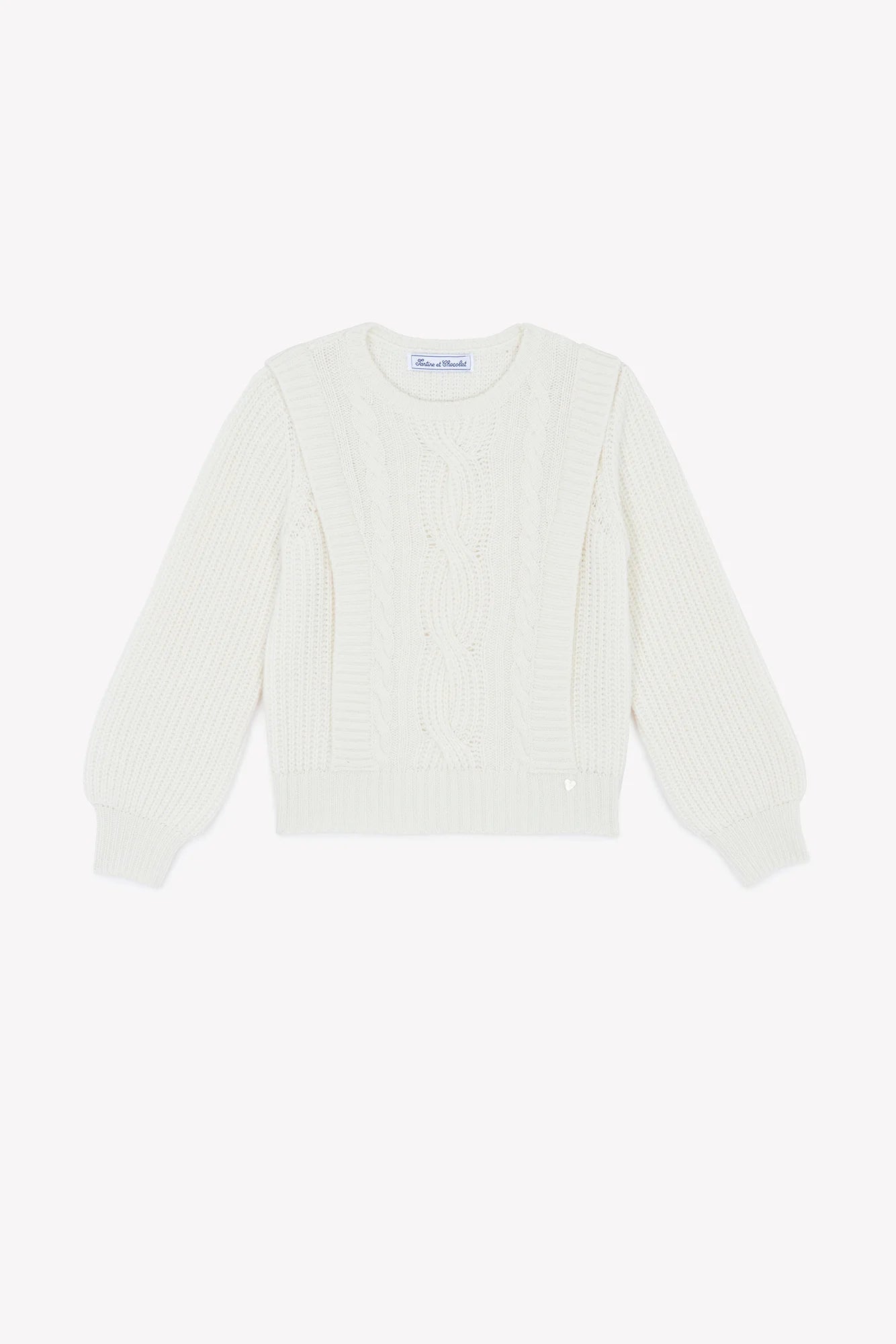 Tartine Cable Knit Pullover Sweater