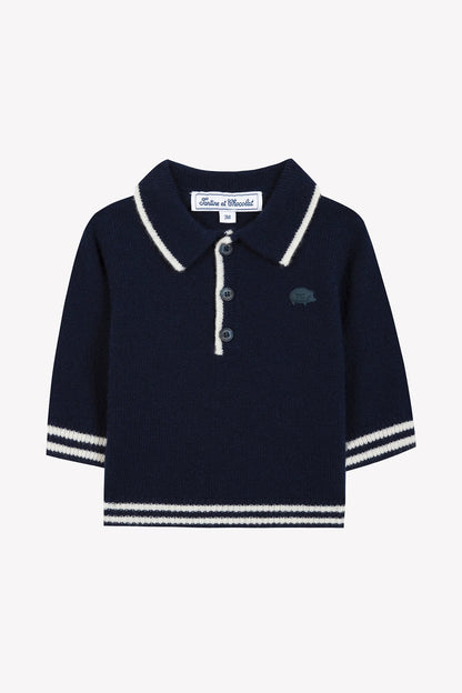 Tartine Boy's LS Polo Sweater