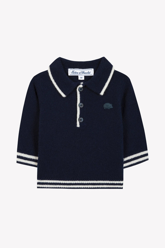 Tartine Boy's LS Polo Sweater