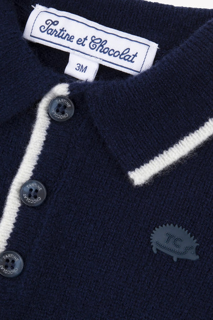 Tartine Boy's LS Polo Sweater