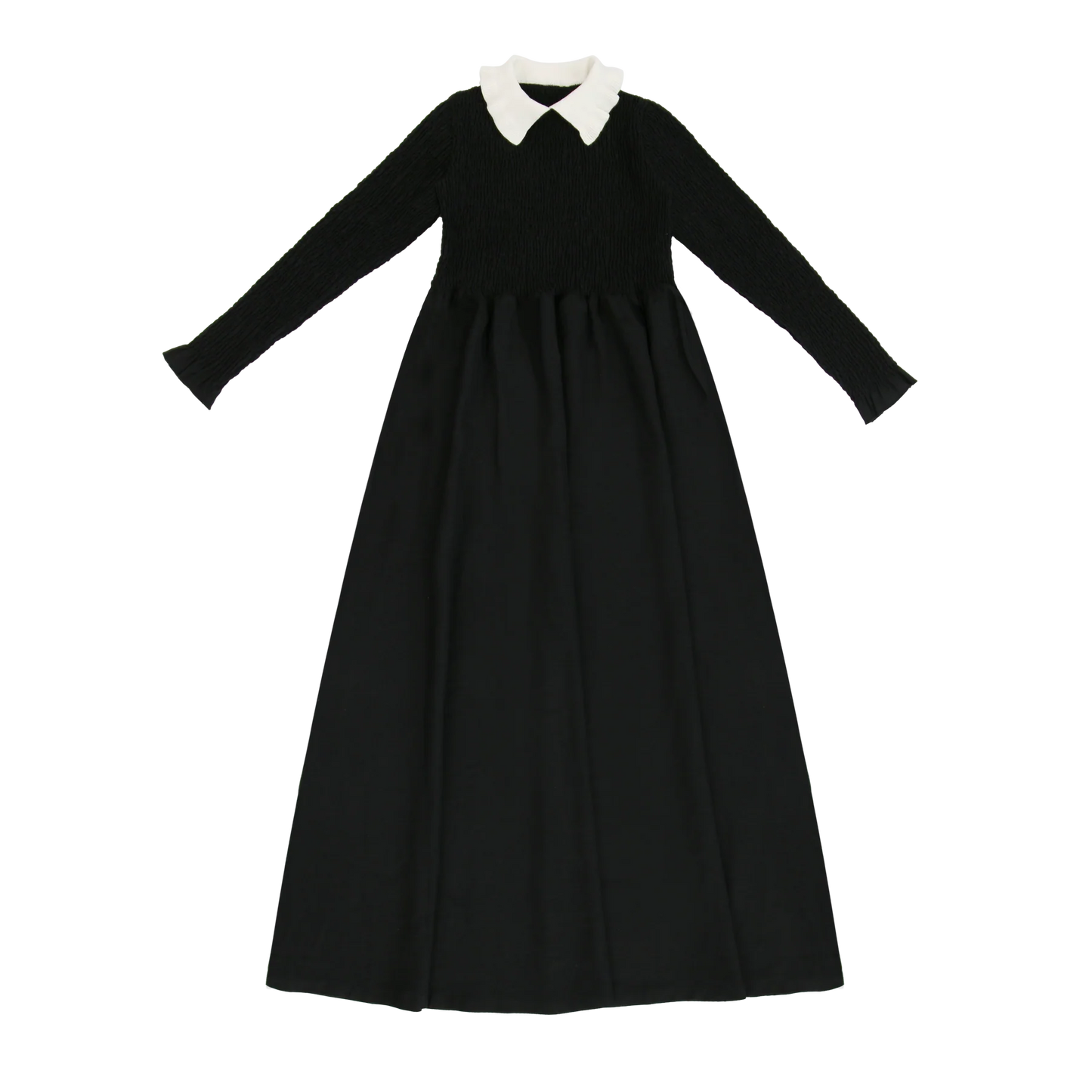 Coco Blanc Collared Maxi Jumper