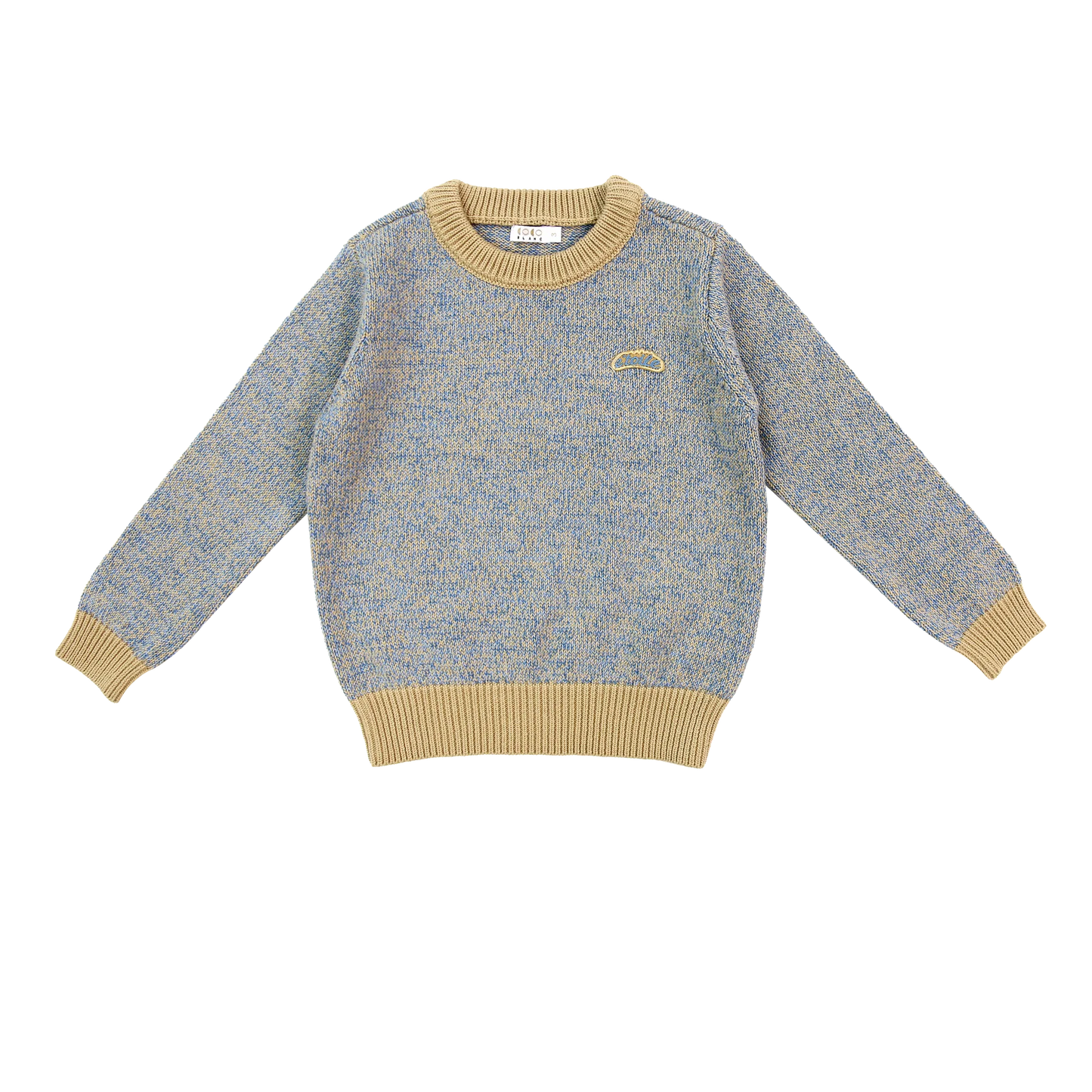Coco Blanc Speckled Crew Neck Sweater
