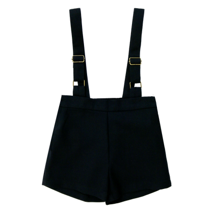 Coco Blanc Suspender Shorts