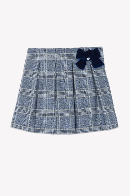 Tartine Plaid Bow Skirt