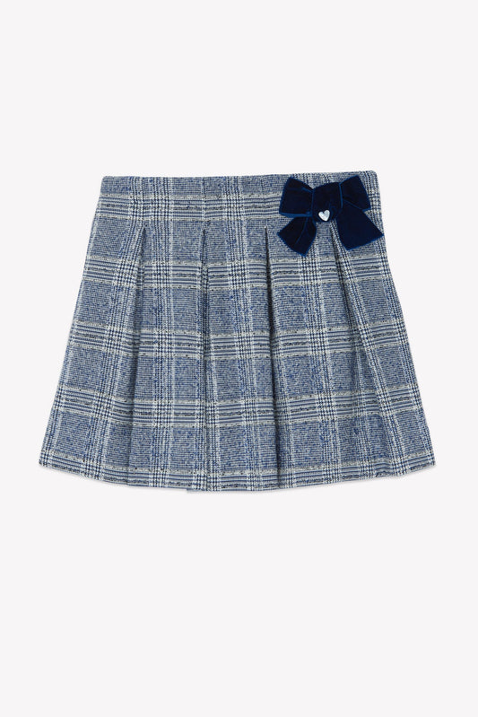 Tartine Plaid Bow Skirt