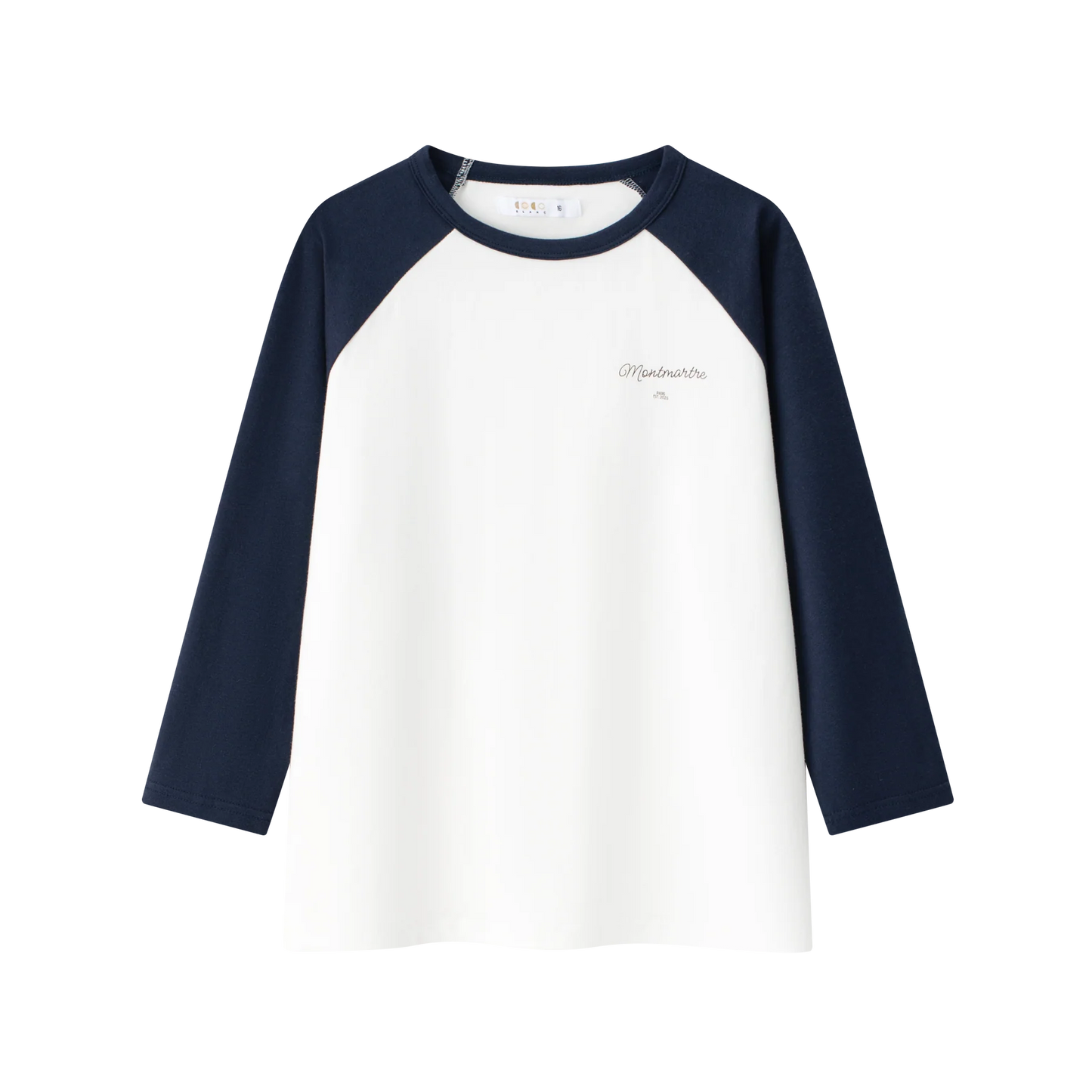 Coco Blanc 3/4 Raglan Tee