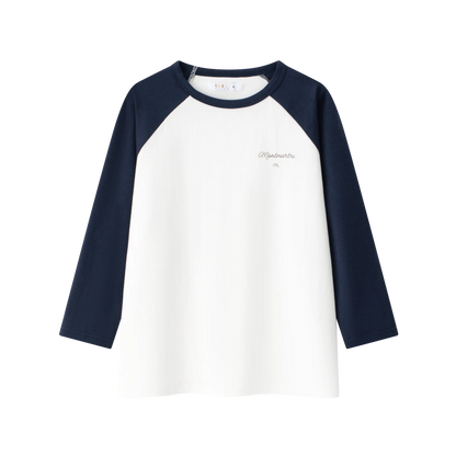 Coco Blanc 3/4 Raglan Tee