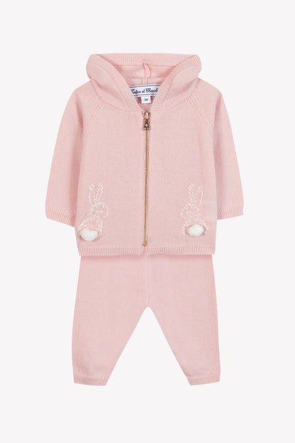 Tartine Knit Embro Bunny Outfit