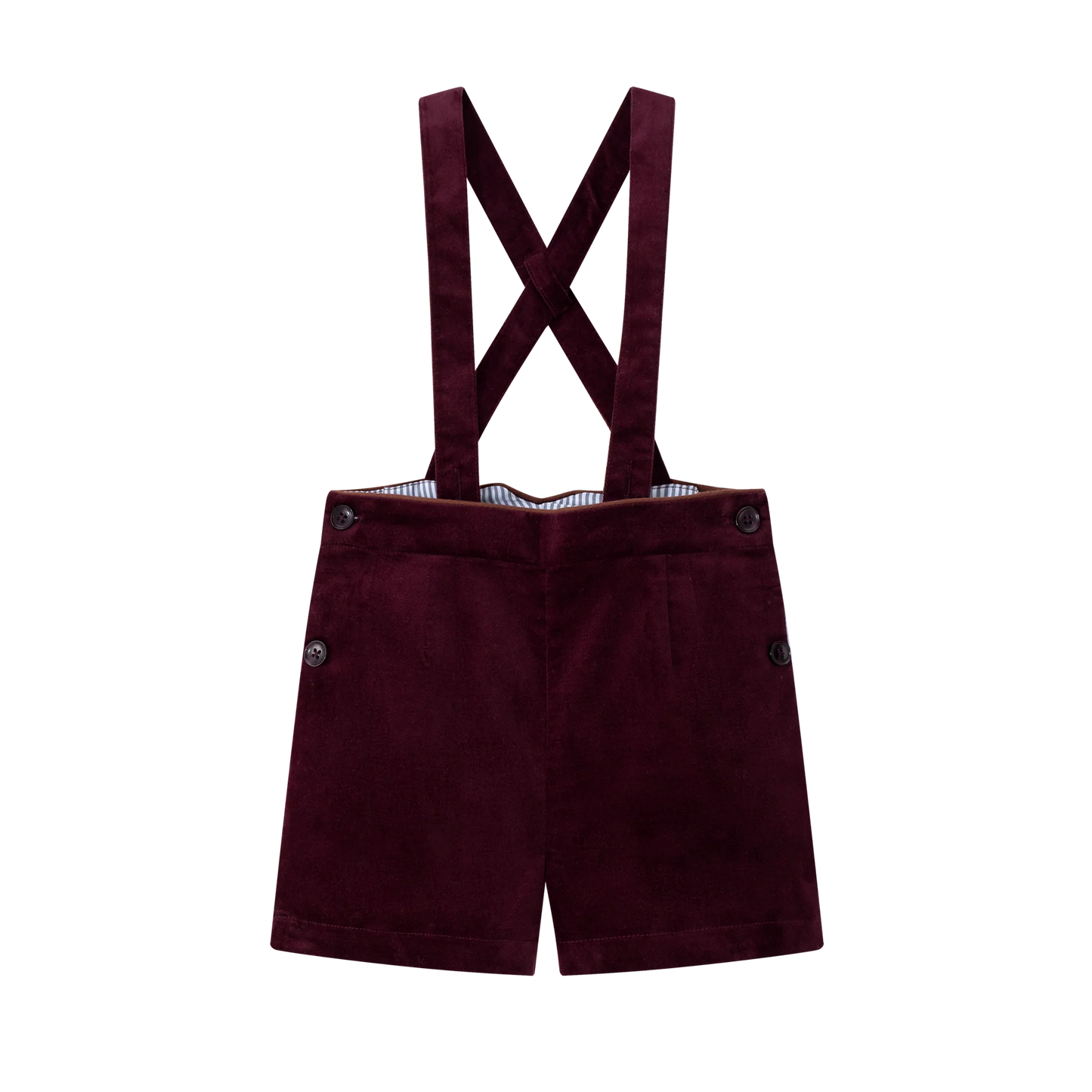 Coco Blanc Suspender Shorts