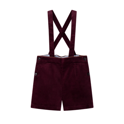 Coco Blanc Suspender Shorts