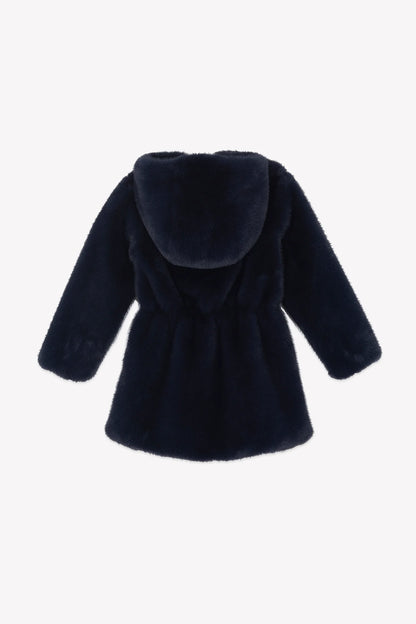 Tartine Hooded Faux Fur Jacket