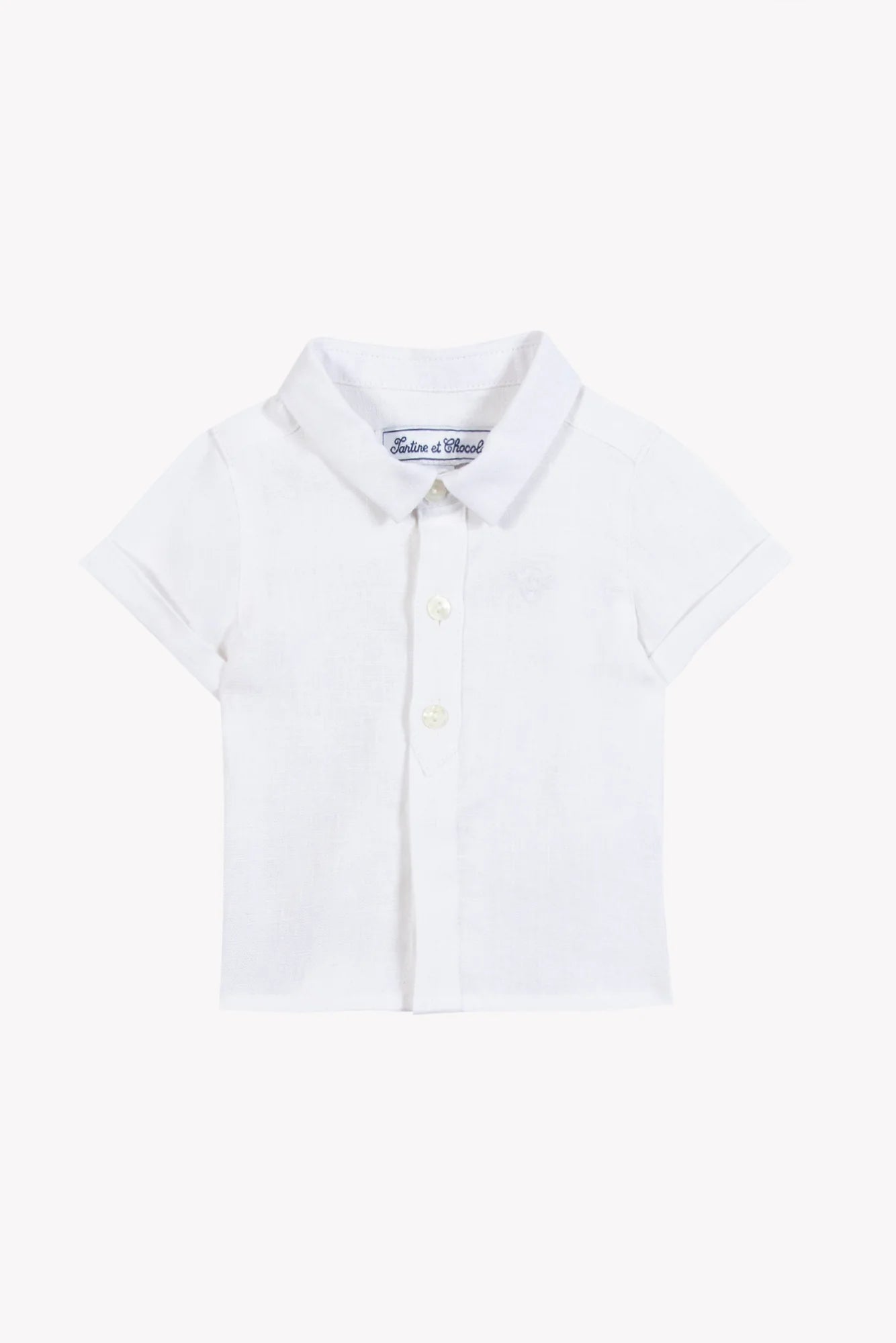 Tartine Boy's SS Linen Button Up