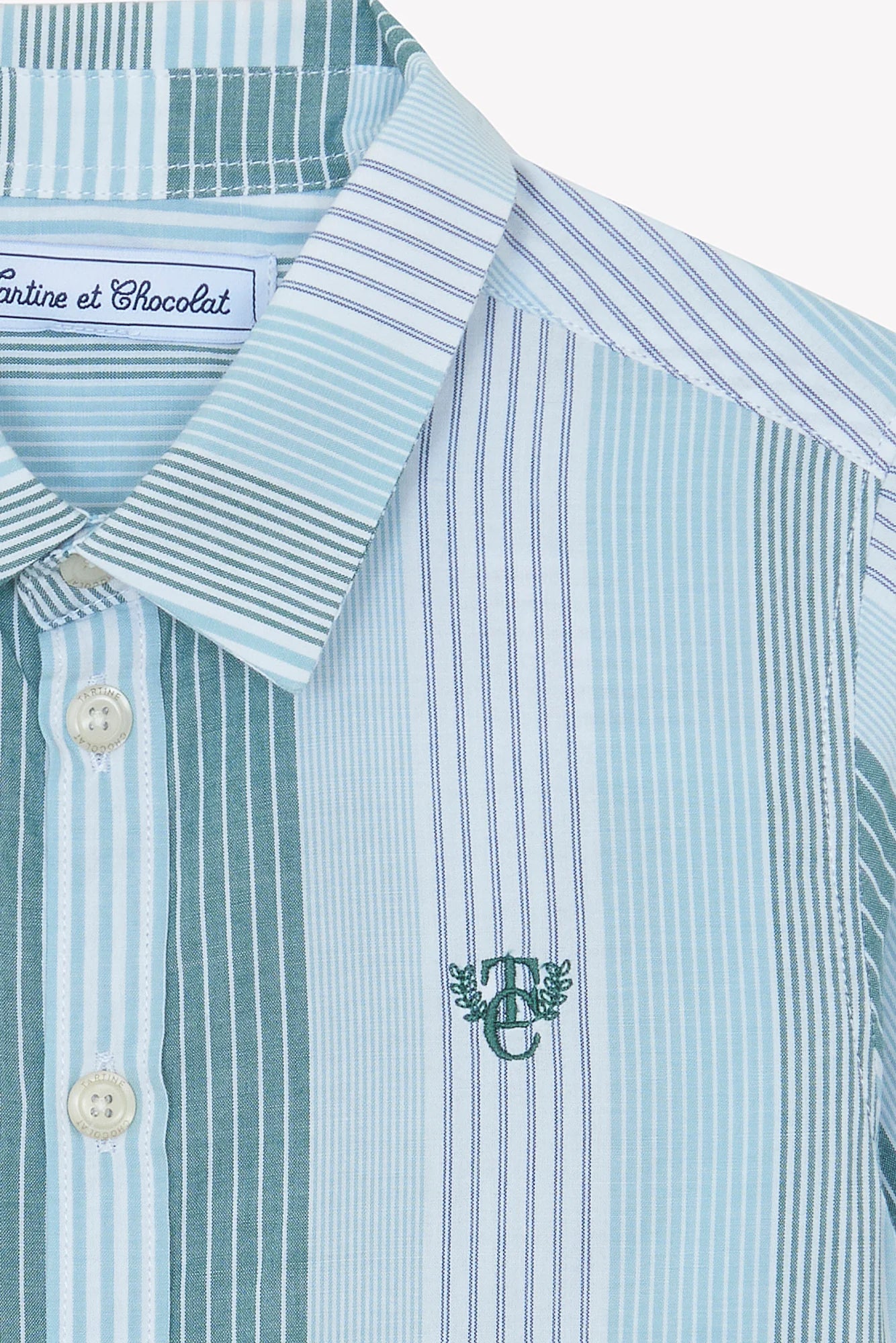 Tartine LS Striped Button Up