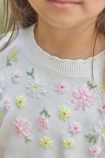 Tartine Flower Detail Sweater
