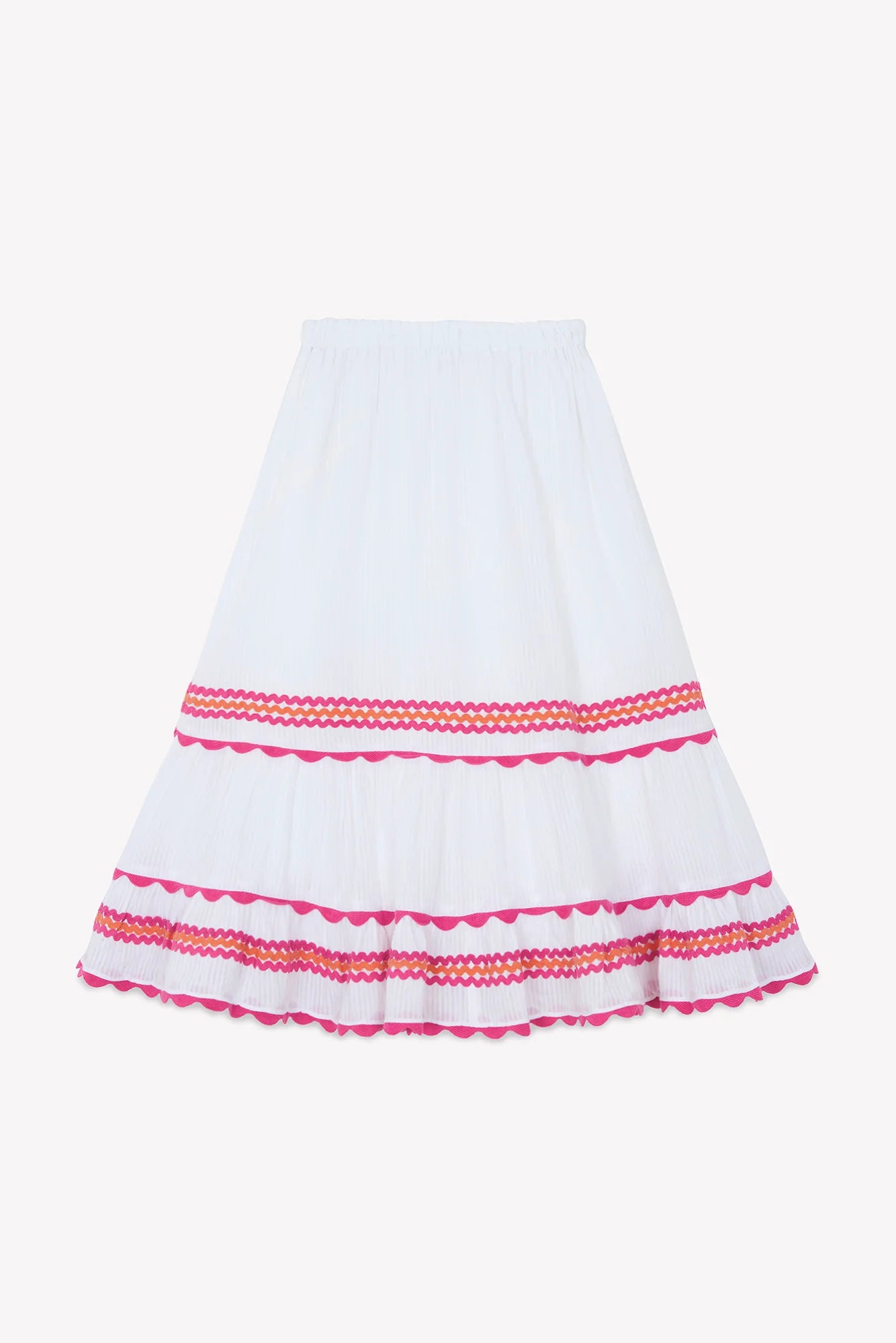 Tartine Embroidered Ruffles Skirt
