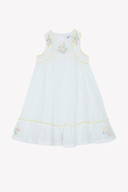 Tartine Baby Sleeveless Floral Embroidered Dress