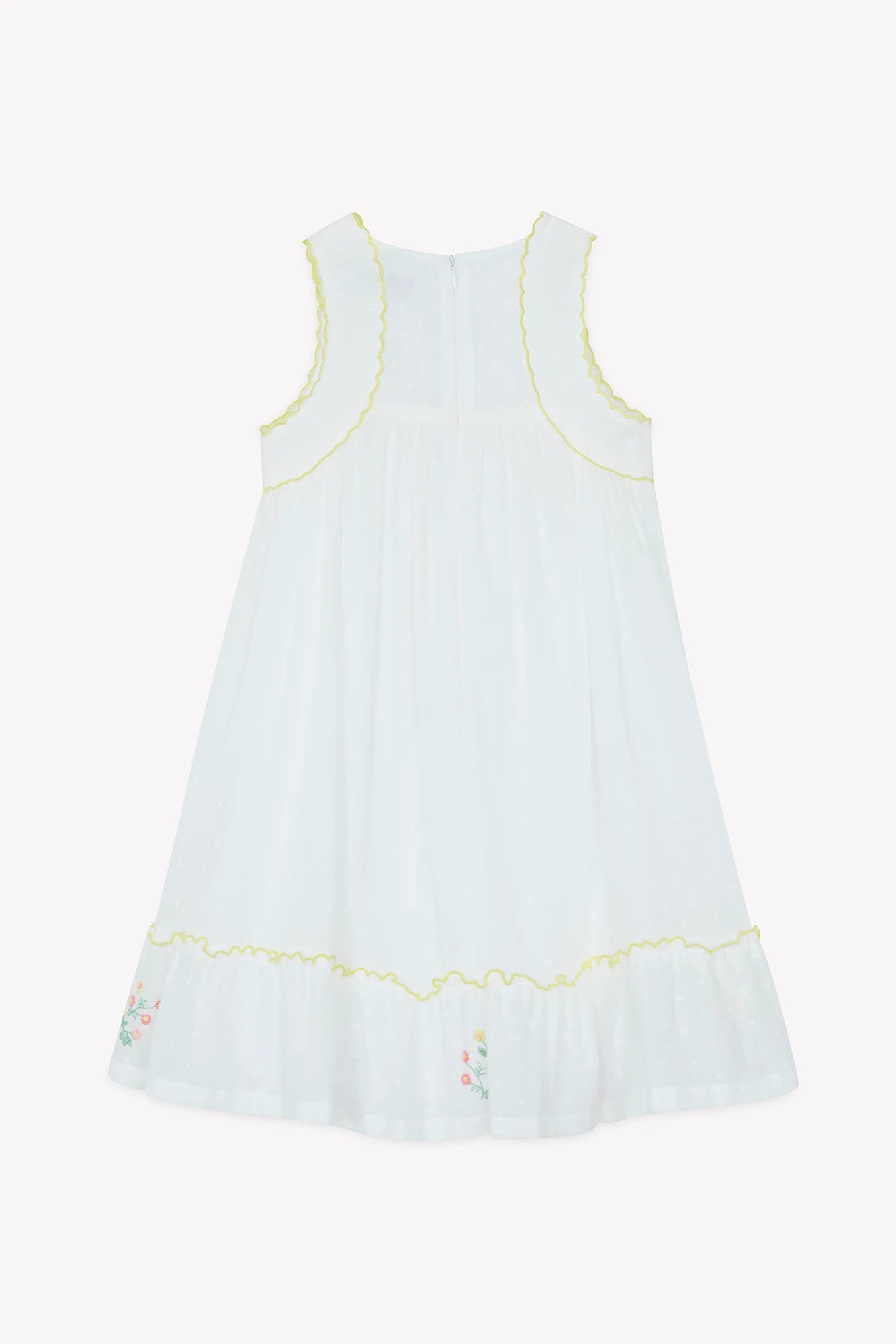 Tartine Baby Sleeveless Floral Embroidered Dress