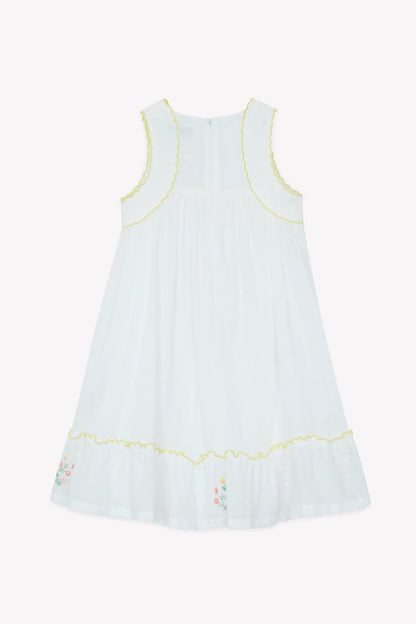 Tartine Baby Sleeveless Floral Embroidered Dress