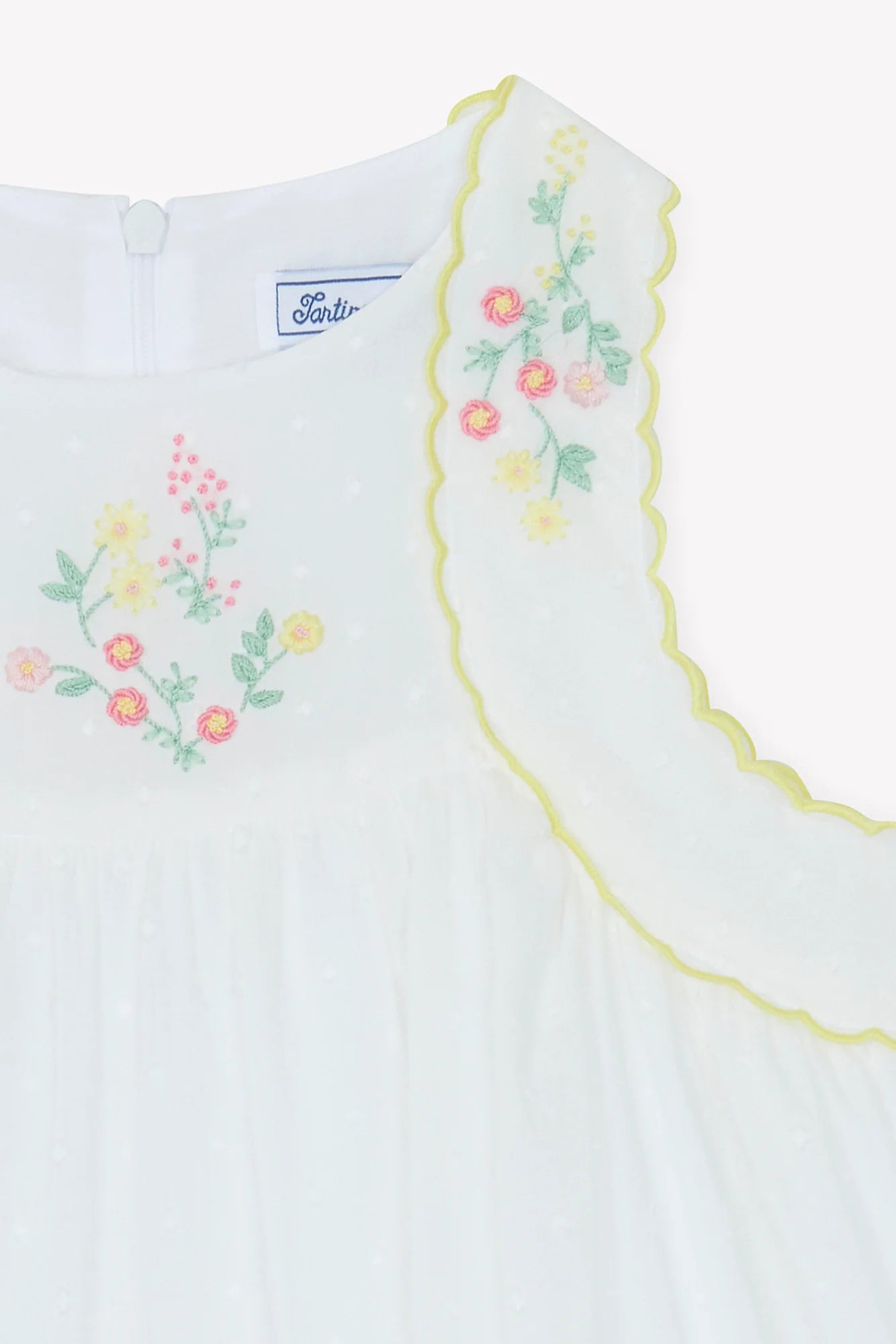 Tartine Baby Sleeveless Floral Embroidered Dress