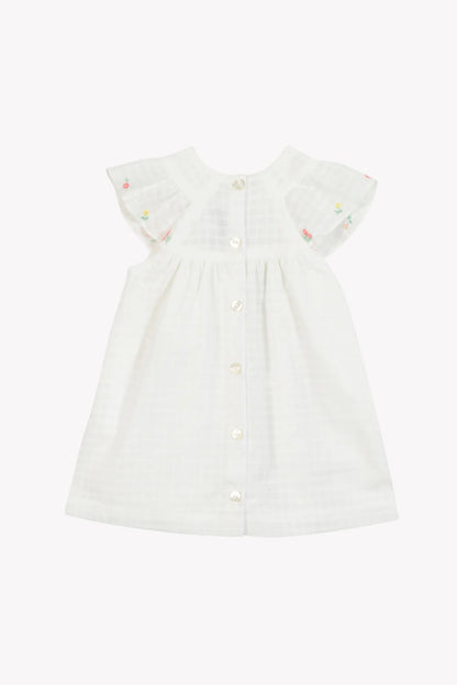 Tartine Baby Sleeveless Floral Embroidered Dress