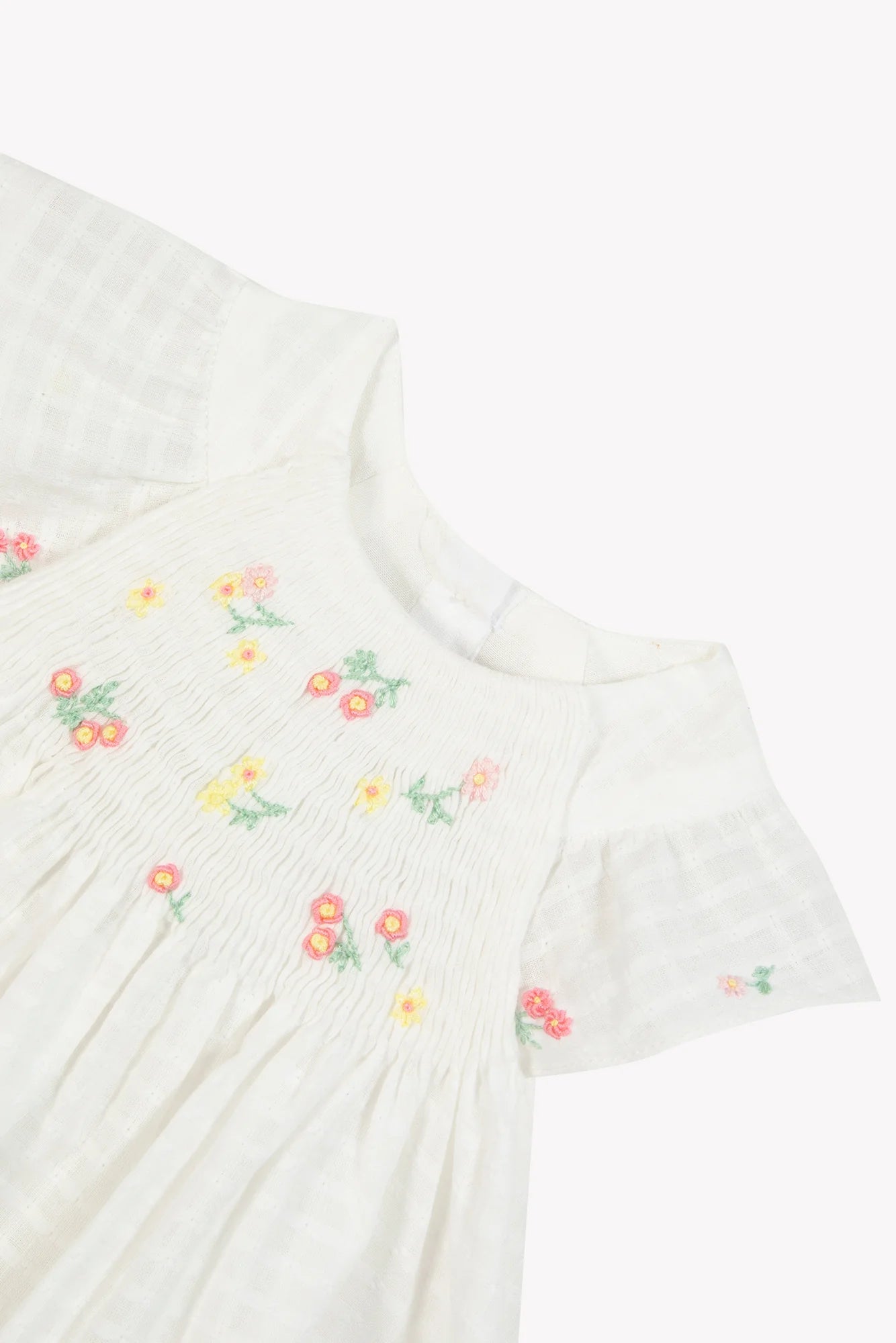 Tartine Baby Sleeveless Floral Embroidered Dress