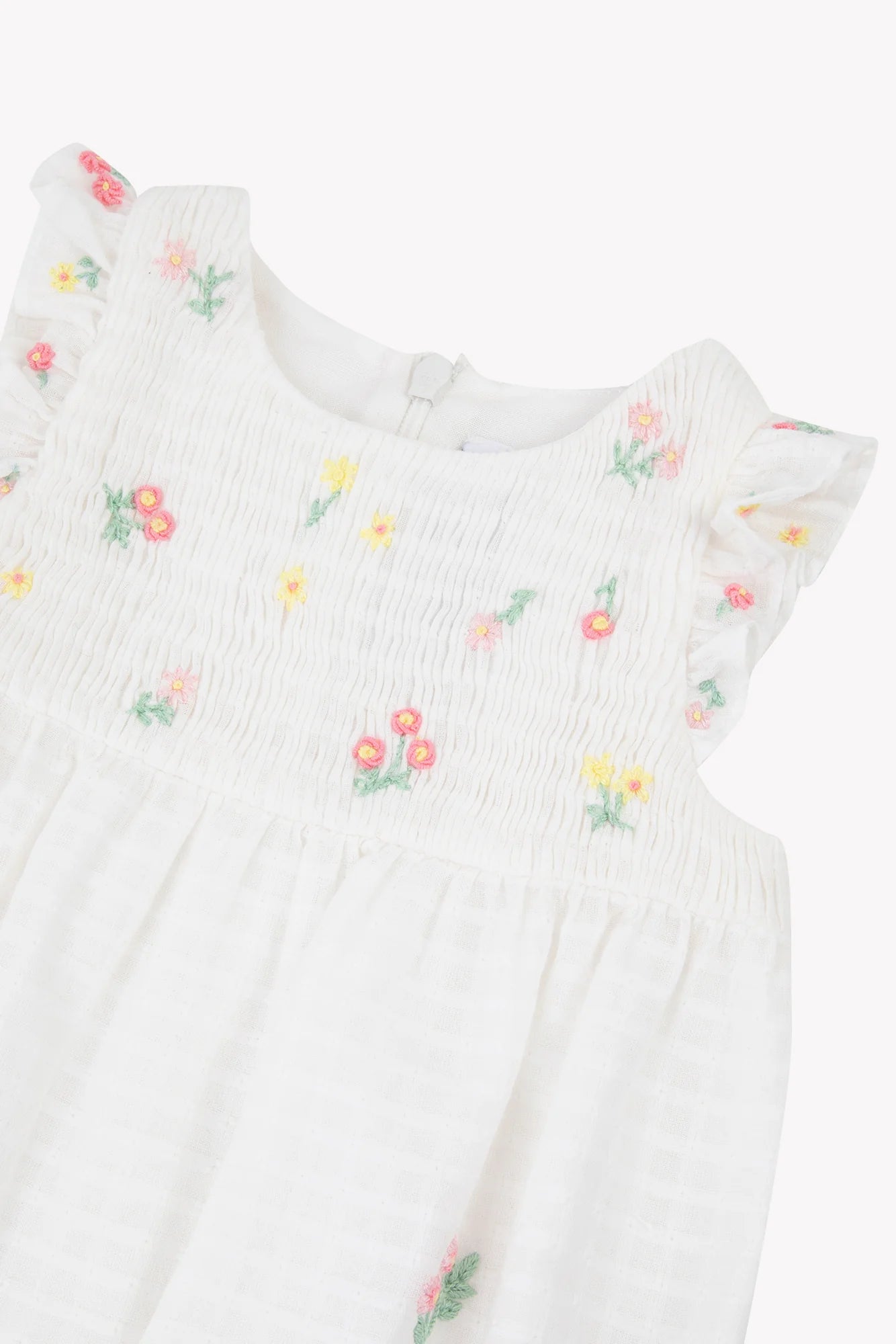 Tartine Floral Embroidery Romper
