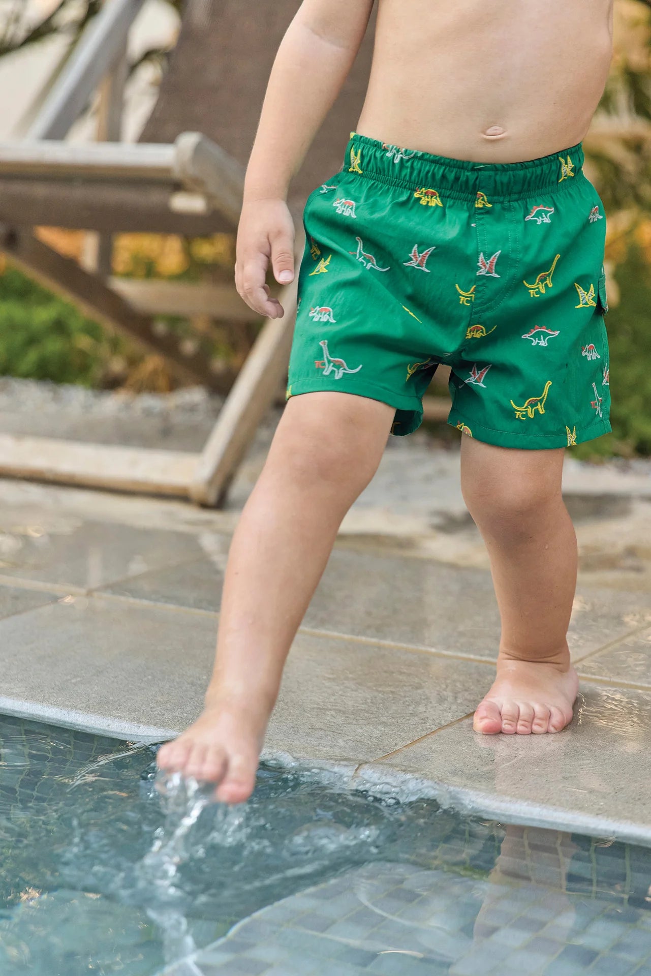 Tartine Boy's Jurassic Swim Trunk
